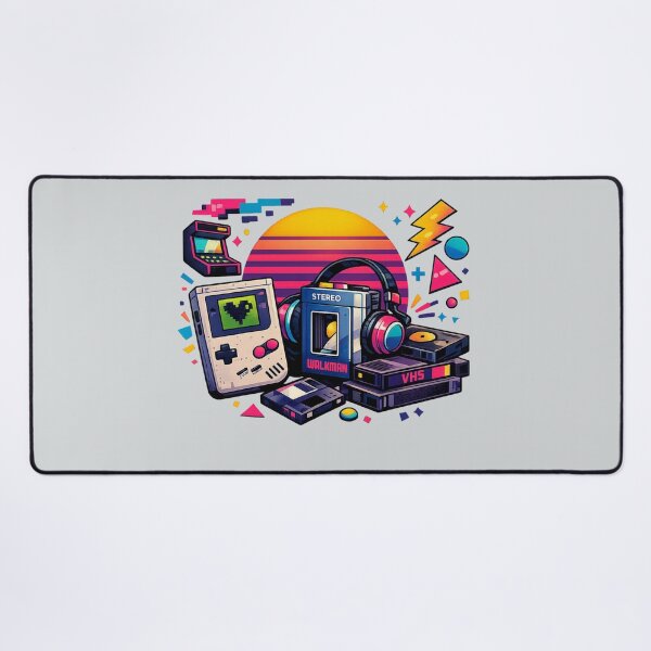 Item preview, Retro Nostalgia – Walkman, VHS & Game Boy designed and sold by Dew Drop Designs.