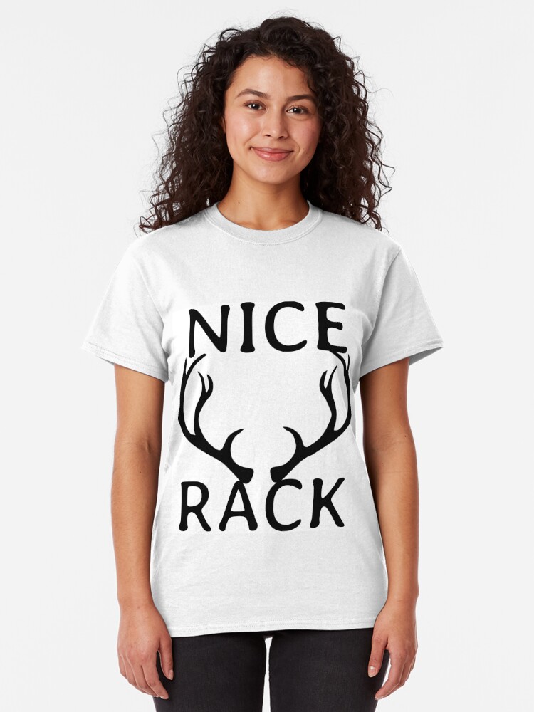 Nice Rack Antlers T Shirt By Ak B Redbubble