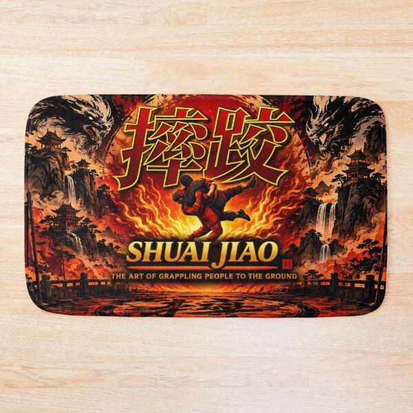 Item preview, Shuai Jiao Chinese Wrestling Martial Arts Art designed and sold by Fei Long Design Hub.