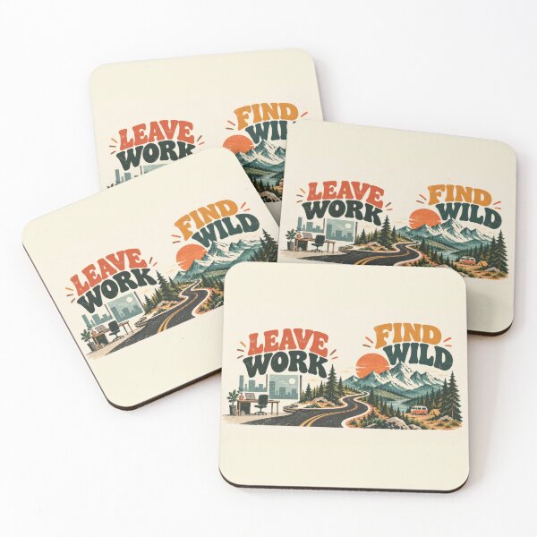 Item preview, Leave work and find wild adventures designed and sold by anytka.