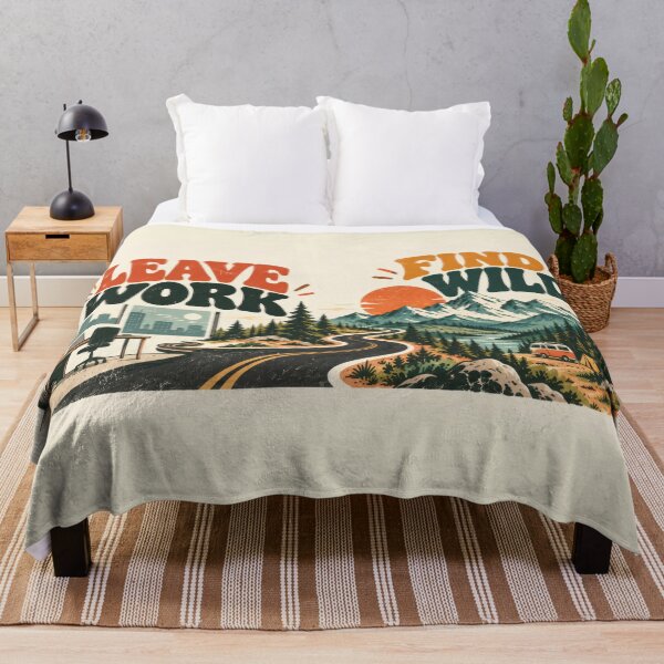 Item preview, Leave work and find wild adventures designed and sold by anytka.