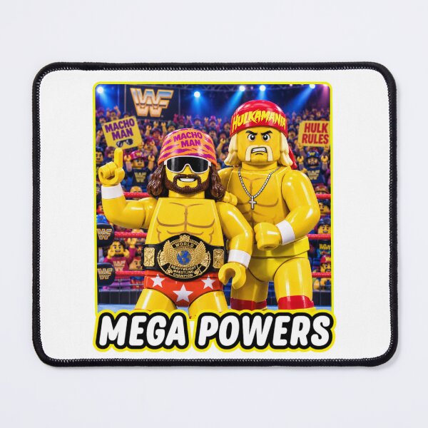 Item preview, Mega Powers designed and sold by WretroMania.