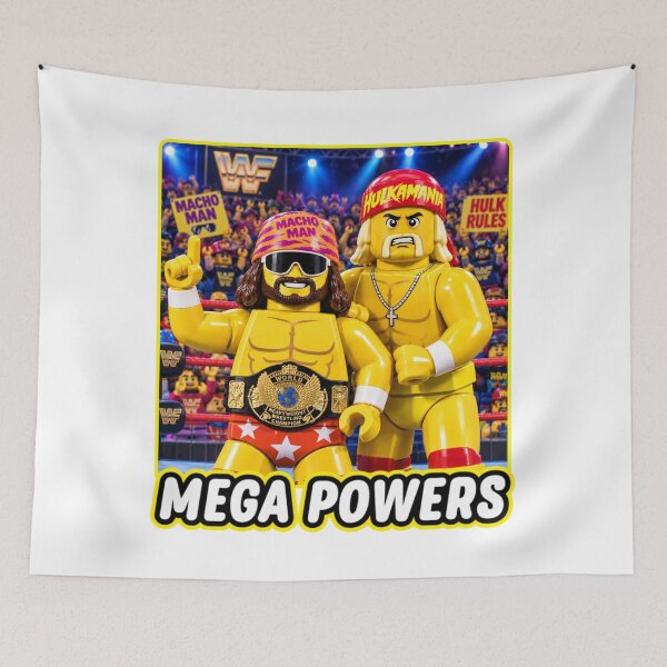 Item preview, Mega Powers designed and sold by WretroMania.