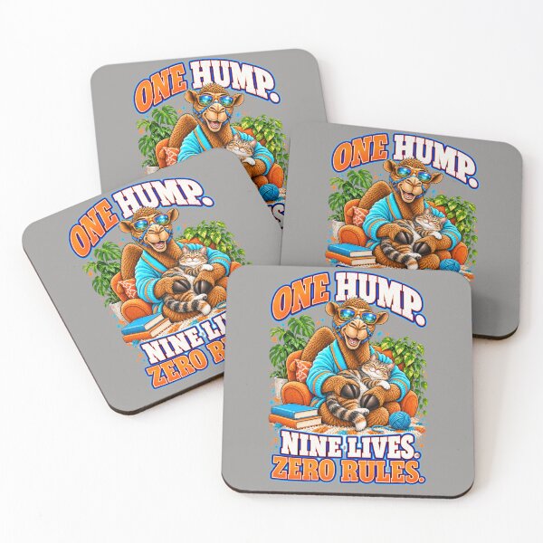 Item preview, One Hump. Nine Lives. Zero Rules – Funny Lifestyle and Pets T-Shirt – Funny Camel T-Shirt Animal Graphic Camel T-Shirt designed and sold by Camel & Quirk.