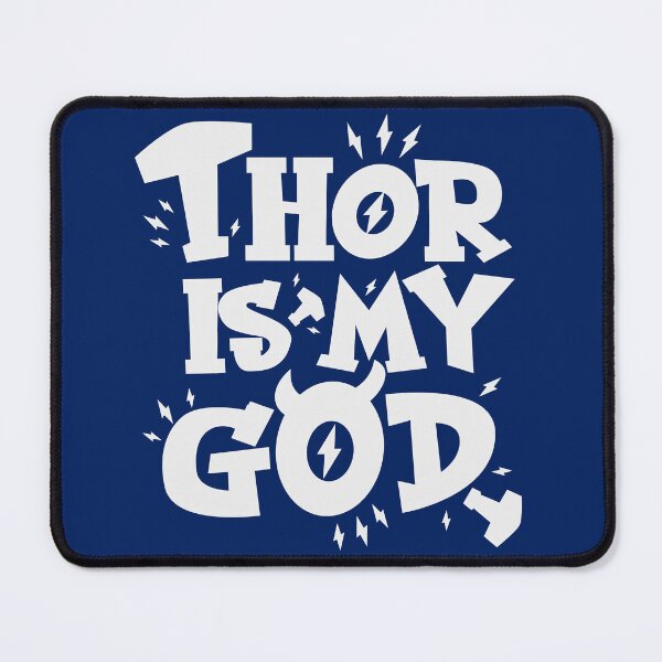 Item preview, Thor is My God - Asatru Heathen (White) designed and sold by odinodinasatro.
