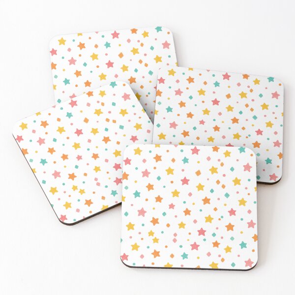Item preview, Colorful Stars Confetti Kids Party Fun Pattern designed and sold by designcolossal.