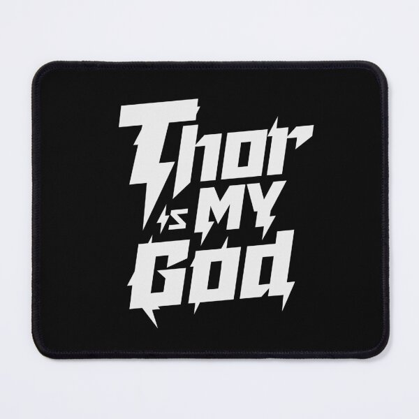 Item preview, Thor is My God - Lightning Asatru (White) designed and sold by odinodinasatro.