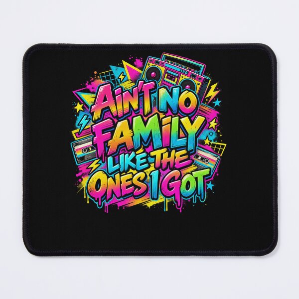 Item preview, Ain't No Family Like The Ones I Got Retro 80s 90s Family Appreciation designed and sold by drawwiika+44.