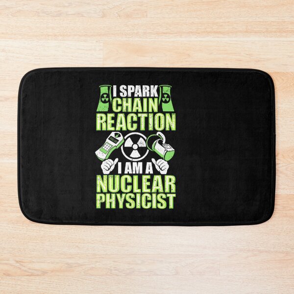 Item preview, Nuclear Physics Physicist Atom Quantum Fission Radiation Science (50) designed and sold by DavetteJungle.