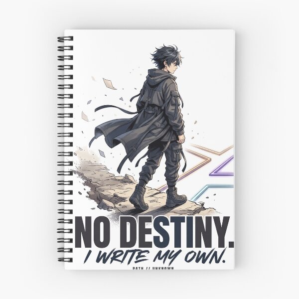Item preview, No Destiny | Anime Streetwear Shirt | Original Anime Inspired Design designed and sold by SAJ Design Studio.