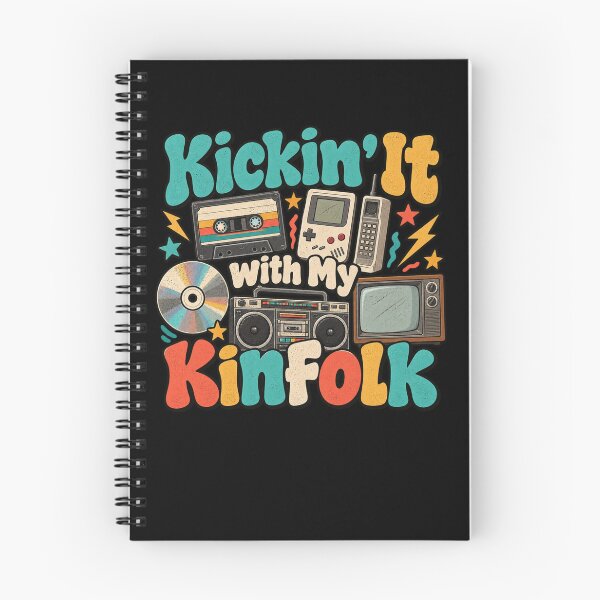 Item preview, Kickin' It With My Kimfolk Retro 80s 90s Nostalgia Family Friends designed and sold by drawwiika+44.