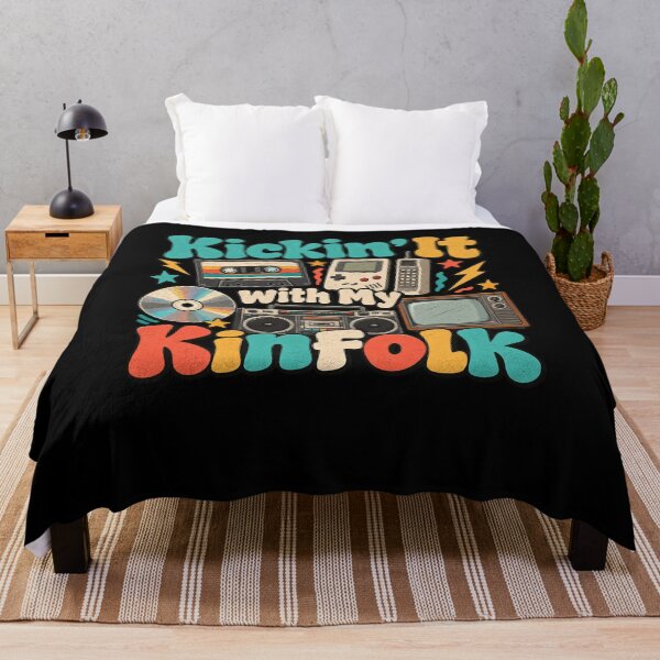 Item preview, Kickin' It With My Kimfolk Retro 80s 90s Nostalgia Family Friends designed and sold by drawwiika+44.