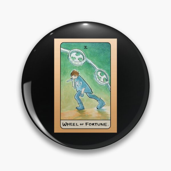 Item preview, Singing To Fate Wheel Fortune Tarot Graphic designed and sold by RhiannonTarot.