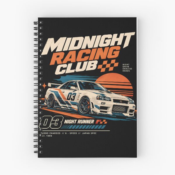 Item preview, Midnight Racing Club – JDM Cars and Japanese Street Racing designed and sold by Nima Designs .