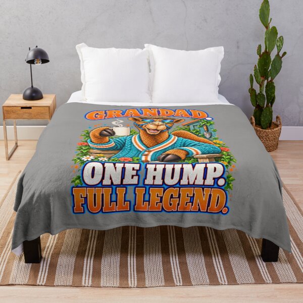 Item preview, Grandad. One Hump. Full Legend – Funny Lifestyle and Pets T-Shirt – Funny Camel T-Shirt Animal Graphic Camel T-Shirt designed and sold by Camel & Quirk.