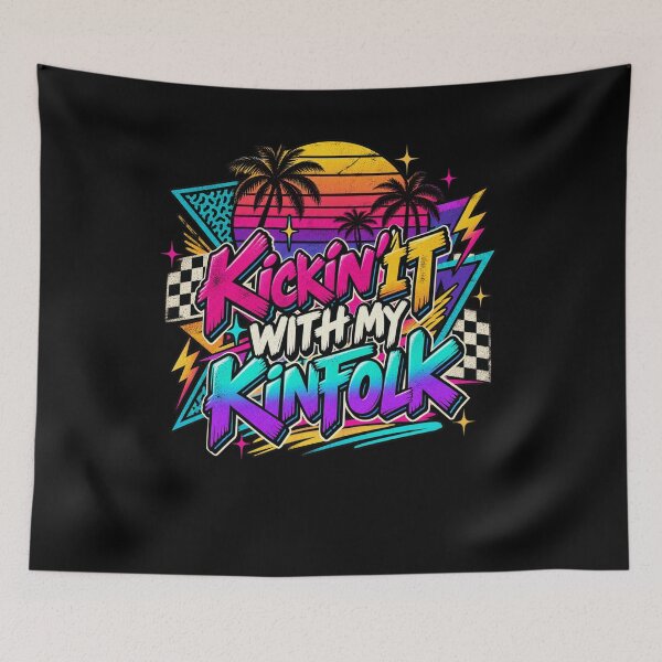 Item preview, Kickin' It With My Kinfolk Family Reunion Relatives Gathering designed and sold by drawwiika+44.