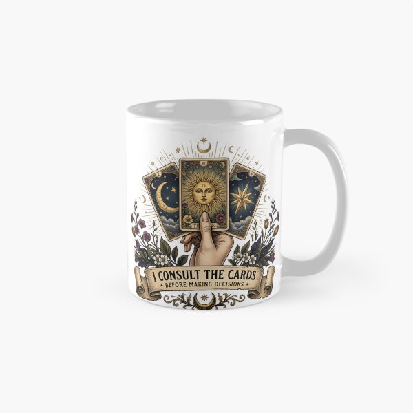 Item preview, I Consult the Cards Tarot designed and sold by MysticCanvasAi.
