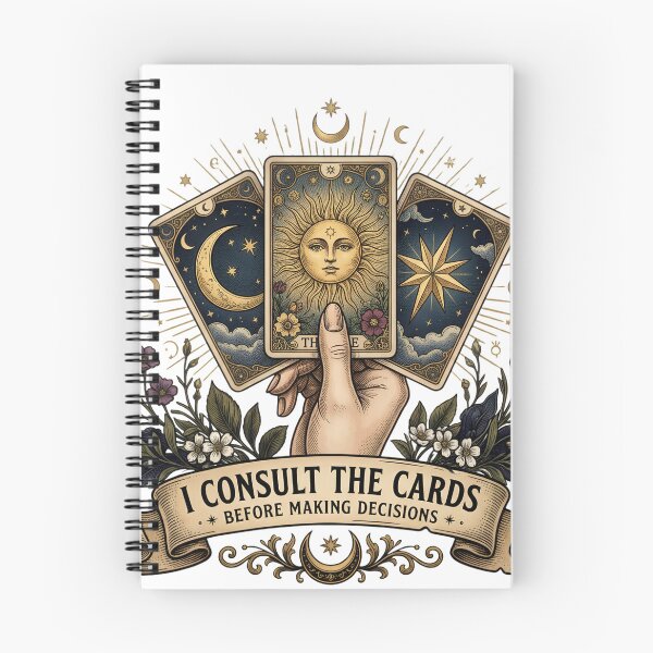 Item preview, I Consult the Cards Tarot designed and sold by MysticCanvasAi.