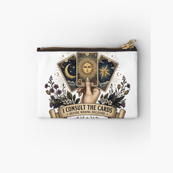 Item preview, I Consult the Cards Tarot designed and sold by MysticCanvasAi.