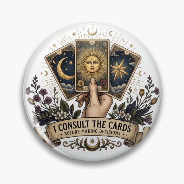 Item preview, I Consult the Cards Tarot designed and sold by MysticCanvasAi.