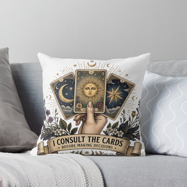 Item preview, I Consult the Cards Tarot designed and sold by MysticCanvasAi.