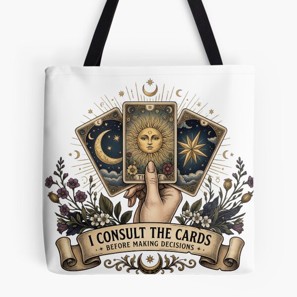 Item preview, I Consult the Cards Tarot designed and sold by MysticCanvasAi.