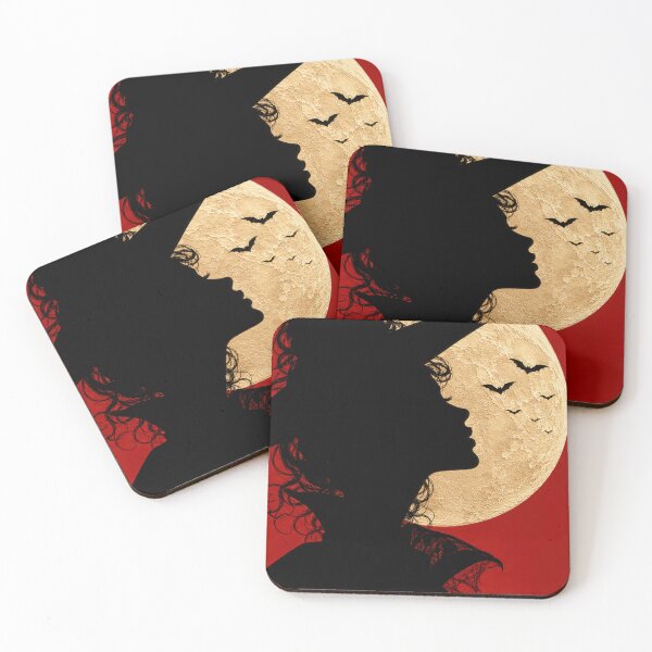 Item preview, Witch Full Moon Crimson Sky designed and sold by Andy Gambino Art.