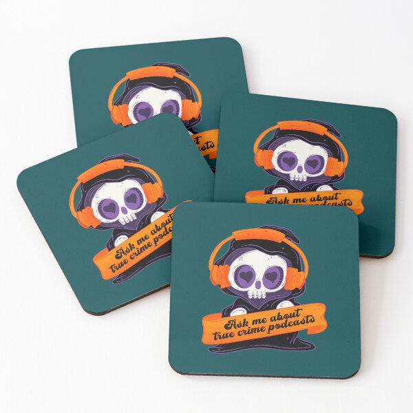 Item preview, Ask me about true crime podcasts  designed and sold by anselmmenezes.