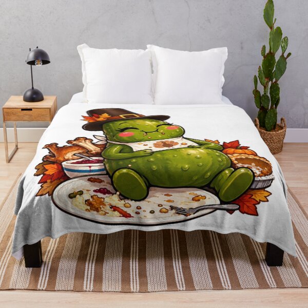 Item preview, Stuffed Thanksgiving Pickle  designed and sold by WalkWithMimi.