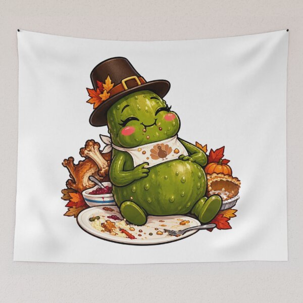 Item preview, Stuffed Thanksgiving Pickle  designed and sold by WalkWithMimi.