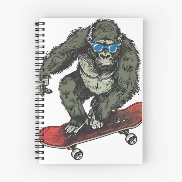 Item preview, Skater Gorilla designed and sold by Structure-Blue.