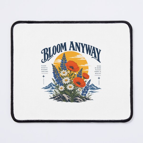 Item preview, Bloom Anyway Vintage Botanical Mountain T-Shirt Tags designed and sold by Casper9.