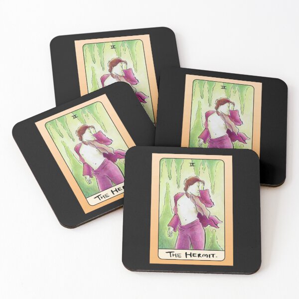 Item preview, Solitude In The Cavern Hermit Tarot Art designed and sold by RhiannonTarot.