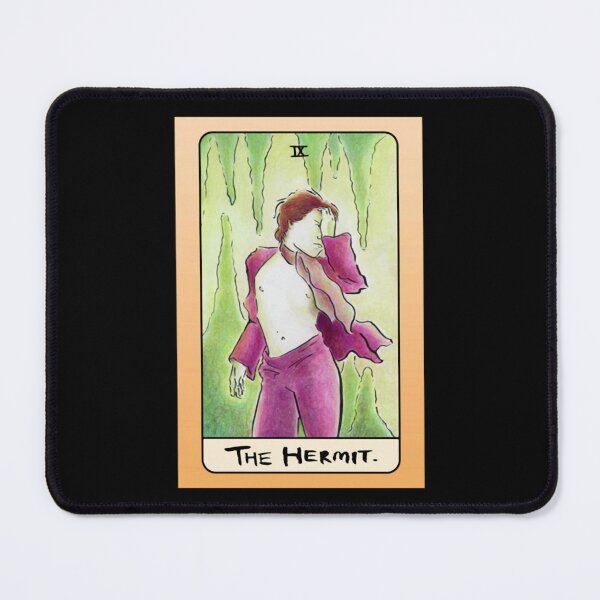 Item preview, Solitude In The Cavern Hermit Tarot Art designed and sold by RhiannonTarot.
