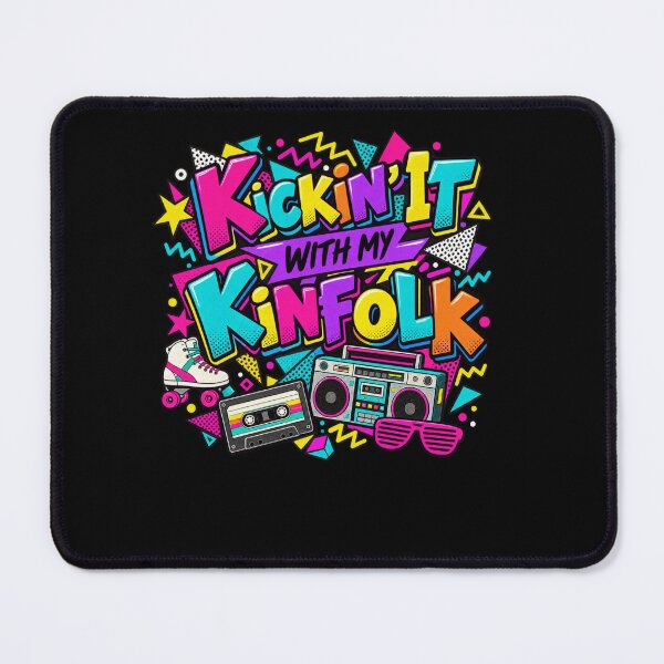 Item preview, Kickin' It With My Kinfolk 80s Nineties Retro Family Gathering designed and sold by drawwiika+44.