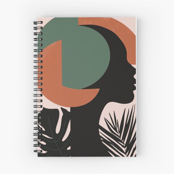 Item preview, Minimalist Boho Woman Profile designed and sold by ByBiancaArt.