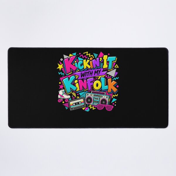 Item preview, Kickin' It With My Kinfolk 80s Nineties Retro Family Gathering designed and sold by drawwiika+44.