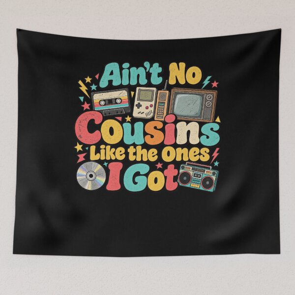 Item preview, Ain't No Cousins Like The Ones I Got Family Cousins Retro Gift designed and sold by drawwiika+44.