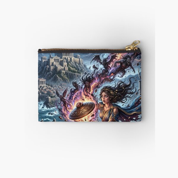 Item preview, Pandora Opening Her Box and Releasing Evil into the World designed and sold by Lucid Dream Pixel.