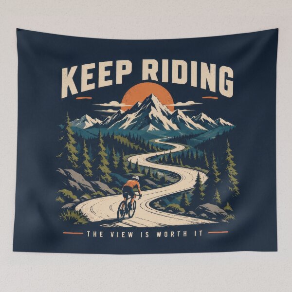 Item preview, Keep riding for a great view designed and sold by anytka.