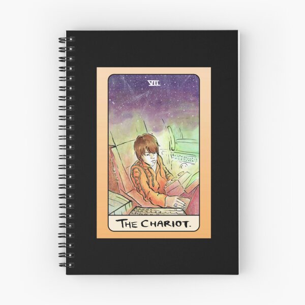 Item preview, Cosmic Navigation Chariot Tarot Card Anime Art designed and sold by RhiannonTarot.