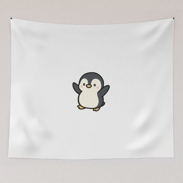 Item preview, Surf's Up Penguin Surfing designed and sold by ChristiPeta.