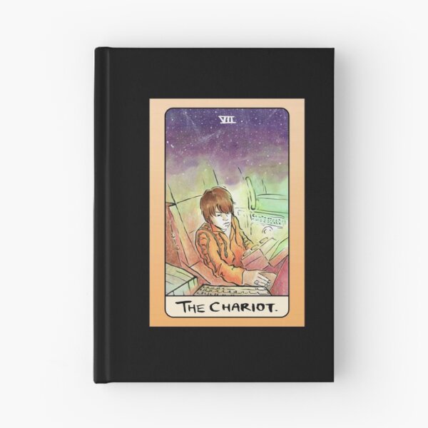 Item preview, Cosmic Navigation Chariot Tarot Card Anime Art designed and sold by RhiannonTarot.