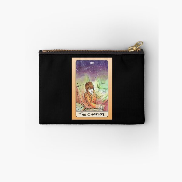 Item preview, Cosmic Navigation Chariot Tarot Card Anime Art designed and sold by RhiannonTarot.