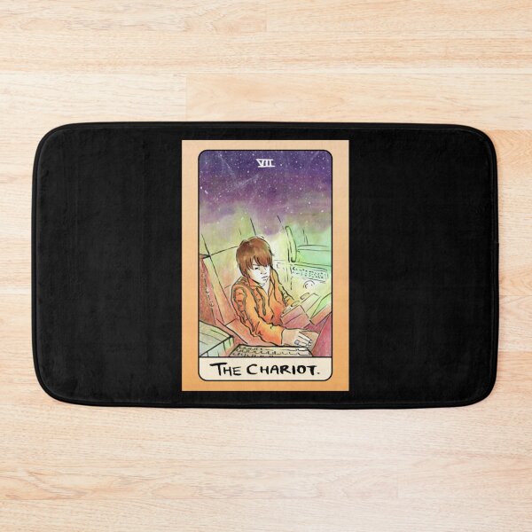 Item preview, Cosmic Navigation Chariot Tarot Card Anime Art designed and sold by RhiannonTarot.