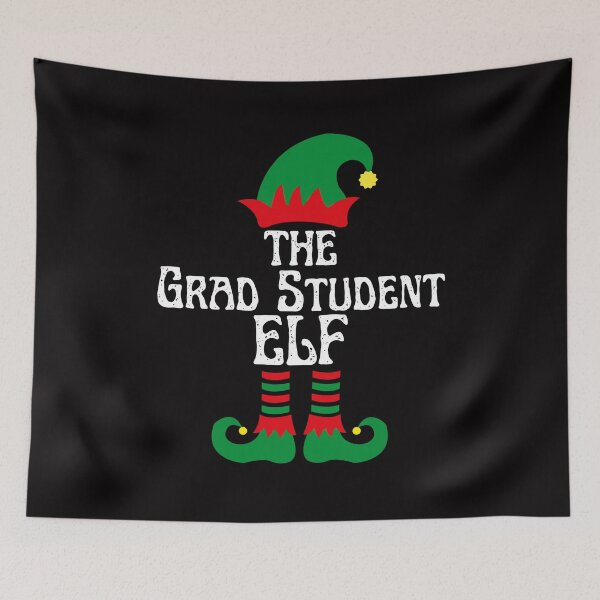 Item preview, Grad Student Elf Family Christmas Elf Costume designed and sold by WeirdlyRare.