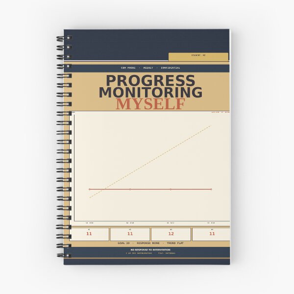 Item preview, Progress Monitoring Myself designed and sold by PhoenixTShirtz.