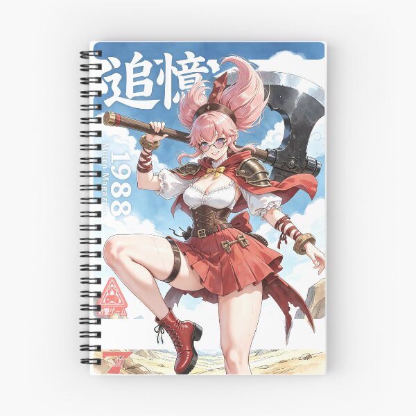 Item preview, Retro-style anime girl, retro warrior art designed and sold by EduMaru.