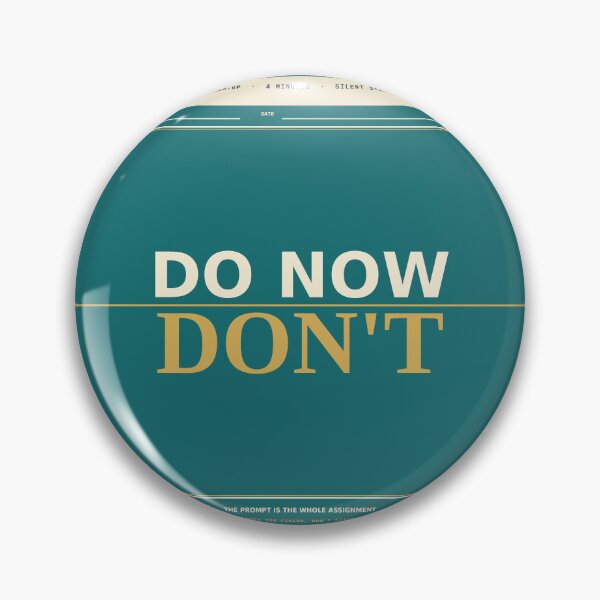 Item preview, Do Now: Dont designed and sold by PhoenixTShirtz.