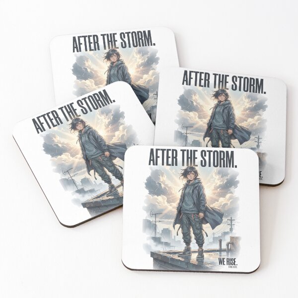 Item preview, After the Storm | Anime Streetwear Shirt | Original Anime Inspired Design designed and sold by SAJ Design Studio.